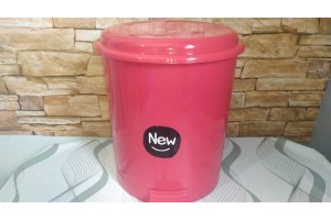 LIXEIRA PEDAL 12 LTRS VERMELHA MIL PLASTIC COD7441046