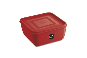 MULTIUSO QUADRADO COLOR 1,5L VERMELHO SOLIDO REF-UZ288-VM