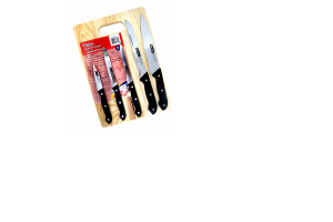 FACA CABO PRETO E TABUA DE CARNE WESTERN REF-N-6