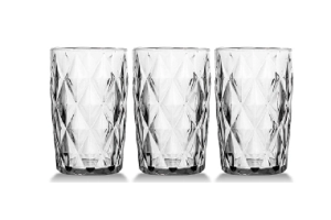 JG DE COPOS DIAMOND C/ 3UNID DE 360ML REF-13610