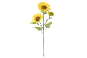 H. GIRASSOL FLOCKED X3 AMARELO 88CM REF-41425001