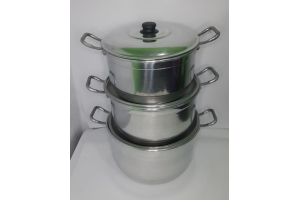 JOGO DE TACHO POLIDO 3PCS