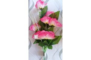 B. ROSA ARANJO X8 ROSA 52CM REF-26510008