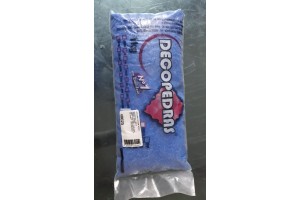 AREIA SACO C/ 1KG AZUL ESCURO REF-48625