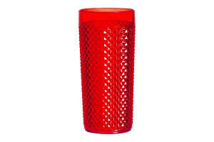 COPO CRYSTAL VERMELHO 500 ML REF-438-5 NIQUELART