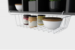 SUPORTE ARAMADO PARA PARTILEIRA WHITE REF-1420WH