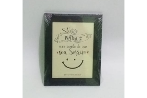 PORTA RETRATO J MDF VIDRO E PLASTICO 15X20CM REF-CB1319
