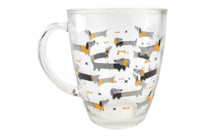 CANECA VIDRO 10X8,7 350ML REF-CK3466