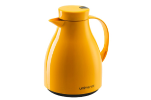 GARRAFA TERMICA B COM GATILHO PARIS 0,50L AMARELO REF-81306