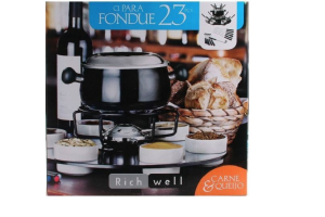 CONJUNTO FUNDUE GIRATORIA 23PÇS REF-HH7836-VM