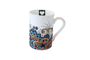 CANECA BONE ABSTRATO 320ML REF-8541