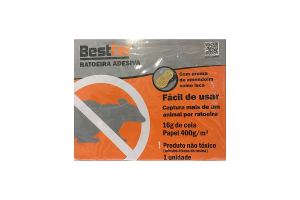 BF RATOEIRA ADESIVA C/AROMA DE AMENDOIM COM ISCA REF-BFH1286