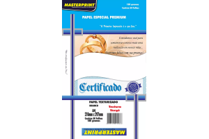 PAPEL TEXTURIZADO VERGE 180G 50FLS COD.302070004