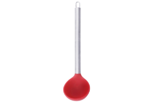 CONCHA DE SILICONE C/ CABO INOX 30CM REF-12408