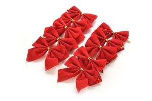 ENFEITE NATAL LAÇO 5X4  5 CM REF-66714001