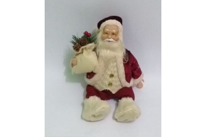 BONECO NATAL PAPAI NOEL 30 CM REF-66513001