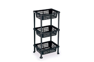 FRUTEIRA RETANGULAR 3 AND PRETA COD7441881