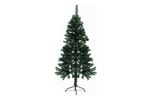 A. ARVORE NATAL 500 TIPS C/ BASE METAL 1,8M VER REF-69994001