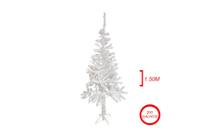 A.ARVORE NATAL 200TIPS C/ BASE PLASTICO 1,5M REF-22094001