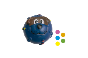 BRINQUEDO SAP PARA CAES COLA COM CARINHA 6,5CM SORTIDA REF-3519