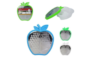 RALADOR MANUAL C/RESERVATORIO EM ACO INOX 20 15,5 7CM REF-CA12285