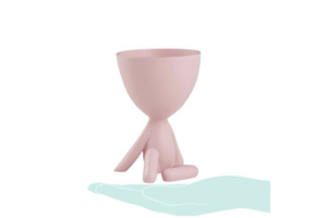 VASO BOB A1 CERAMICA 7X11CM REF-CK4951