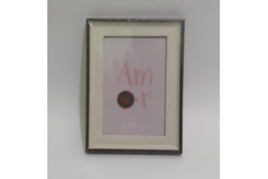 PORTA RETRATO B MDF VIDRO E PLASTICO 10X15CM REF-CK2304