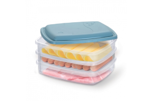 PORTA FRIOS 3 PECAS TRANSPARENTE REF-933