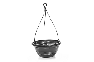 VASO REDONDO CUIA C/ALÇA PRETO 6 LITROS REF-2571