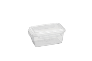 POTE C/ 4 TRAVAS LATERAIS 1L ALTO TRANSPARENTE REF-1285