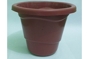 VASO 7 LTS REDONDO MARRON REF-301