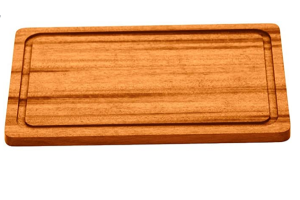 TABUA DE CORTE MADEIRA 37X23CM REF-SKE20800