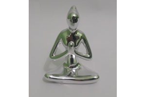 DECORACAO DE CERAMICA BUDA 8,5X11CM REF-190736