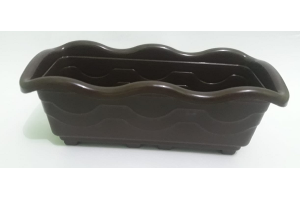 VASO ONDAS RET. 1,8LTS 12,5X26,5X105CM MARRON REF-39020