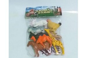 KIT ANIMAIS SELVAGENS 14 PECAS REF-FF1852