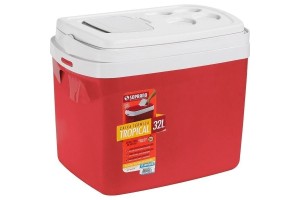 CAIXA TERMICA 32L VERMELHA REF-09003.5050.17