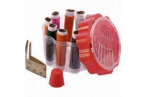 KIT COSTURA C/12UN LINHA;1 TRENA;10 AGULHAS REF-RT3693