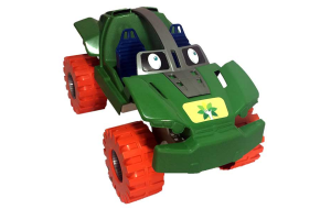 CARRO BUGUE OFF ROAD VERDE GUARDA FLORESTAL REF-BGE02