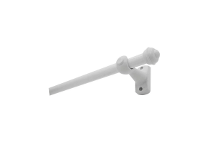 KIT VARAO CORTINA ACO ALPHA 3M PALHA 19MM REF-257