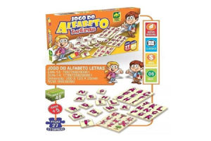 JOGO DO ALFABETO LETRAS REF-06