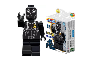 BONECO DE MONTAR DEFENSOR PRETO