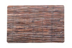 LUGAR AMERICANO DE PLASTICO BAMBU LINES 43,5X28,5CM REF-1517