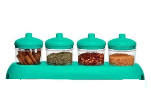 COMBO CONDIMENTO NA BASE C/04 PCS TIFAANY REF-16908