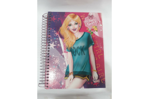 CADERNO 10X1 WHATS GIRLS 200 FOLHAS