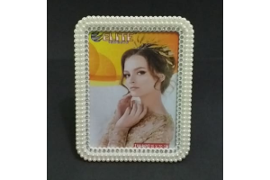 PORTA RETRATO PLASTICO DECORADO 15X20CM REF-EL1121PRP