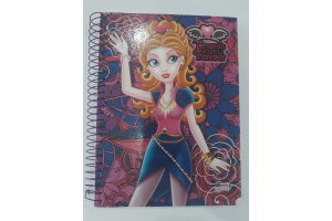 CADERNO 12X1 240 FLS DREAMS OF GIRLS FOREVER