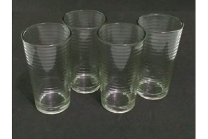 COPO CANELADO 406ML COM 4PCS ELV20013 REF-P2914AF/WGB