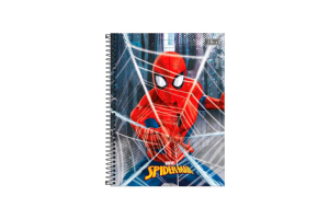 CADERNO 10 MATERIAS SPIDER