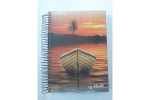 B/A CADERNO CAPA DURA 240 FLS 12X1 X-PHOTO REF-1902000