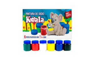 PINTURA A DEDO C/6POTES REF-4401